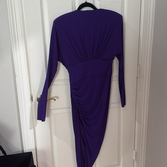 NWT Alexandre Vauthier Purple Women's Dress size 40 - Picture 2 of 6